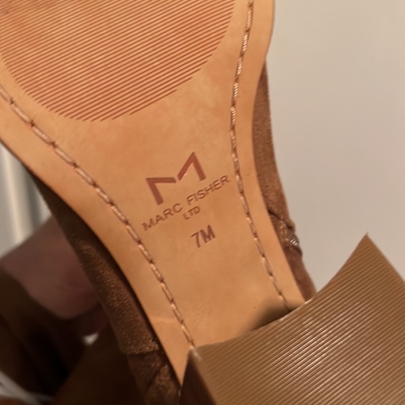 Marc Fisher Comara Over the Knee Pointed Toe Boots NWOT - Picture 10 of 11